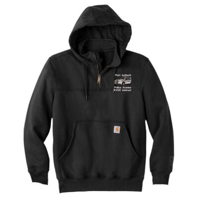 PANY EVOC Instructor Rain Resistant Hoodie - Rain Defender ® Paxton Heavyweight Hooded Zip Mock Sweatshirt Thumbnail