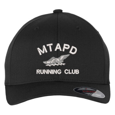 MTAPD Running Club "Arc Type" Embroidered Logo FlexFit Cap Thumbnail