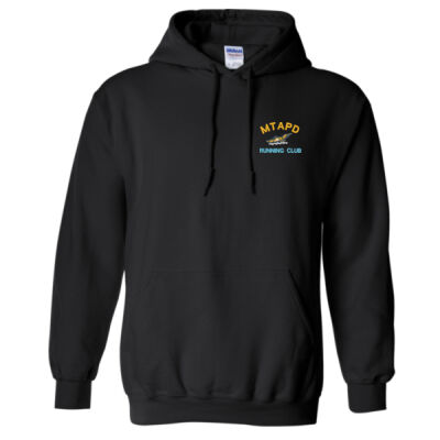 MTAPD Running Club EMBROIDERED LOGO Hoodie - Heavy Blend™ Hooded Sweatshirt Thumbnail